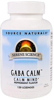 Фото Source Naturals GABA CALM 120 таблеток