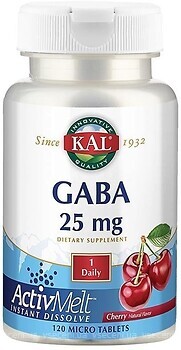 Фото KAL GABA 25 mg 120 таблеток