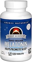 Фото Source Naturals Melatonin Sleep Science 3 mg 120 таблеток