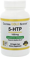 Фото California Gold Nutrition 5-HTP 100 mg 90 капсул