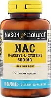 Фото Mason Natural NAC N-Acetyl L-Cysteine 500 mg 60 капсул