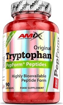 Фото Amix Tryptophan PepForm Peptides 90 капсул