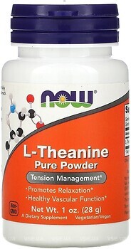 Фото Now Foods L-Theanine Pure Powder 28 г