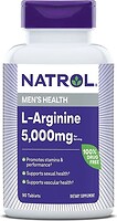 Фото Natrol L-Arginine 5000 mg 90 таблеток