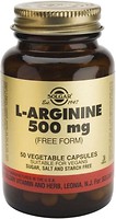 Фото Solgar L-Arginine 500 mg 50 капсул