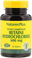 Фото Nature's Plus Betaine Hydrochloride 600 mg 90 таблеток (04370)