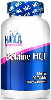 Фото Haya Labs Betaine HCL 650 mg 90 таблеток