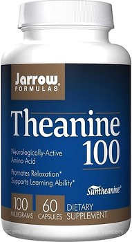 Фото Jarrow Formulas Theanine 100 mg 60 капсул (JRW-15050)