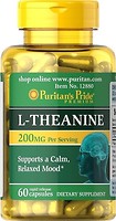 Фото Puritan's Pride L-Theanine 200 mg 60 капсул