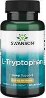 Фото Swanson L-Tryptophan 500 mg 60 капсул