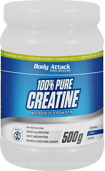 Фото Body Attack 100% Pure Creatine 500 г