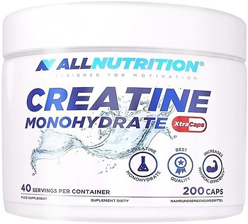 Фото AllNutrition Creatine Monohydrate Xtra 200 капсул