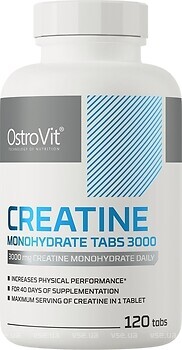 Фото OstroVit Creatine Monohydrate Tabs 3000 120 таблеток