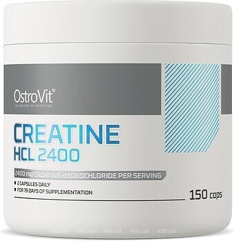 Фото OstroVit Creatine HCL 2400 150 капсул