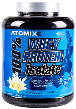 Фото Atomixx 100% Whey Protein Isolate 2270 г