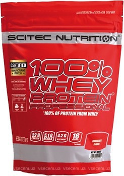 Фото Scitec Nutrition 100% Whey Protein Professional 500 г