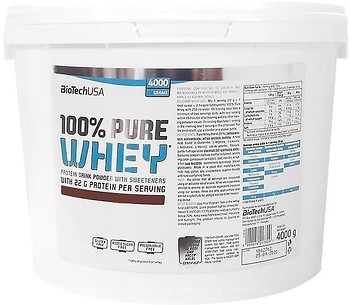 Фото BioTechUSA 100% Pure Whey 4000 г