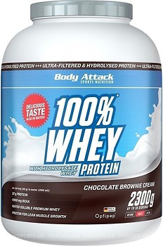 Фото Body Attack 100% Whey Protein 2300 г