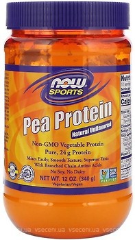 Фото Now Foods Pea Protein 340 г