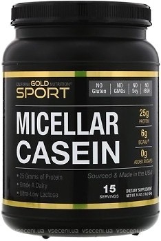 Фото California Gold Nutrition Micellar Casein 454 г