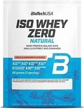 Фото BioTechUSA ISO Whey Zero Natural 25 г