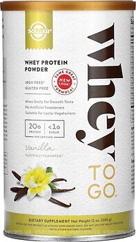 Фото Solgar Whey Protein Powder 340 г