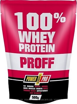Фото Power Pro 100% Whey Protein Proff 500 г