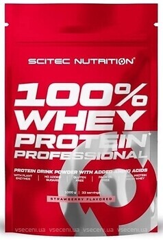 Фото Scitec Nutrition 100% Whey Protein Professional 1000 г