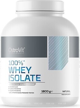 Фото OstroVit 100% Whey Isolate 1800 г