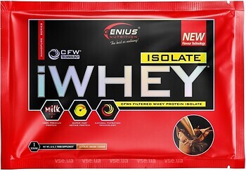 Фото Genius Nutrition iWhey Isolate 33 г