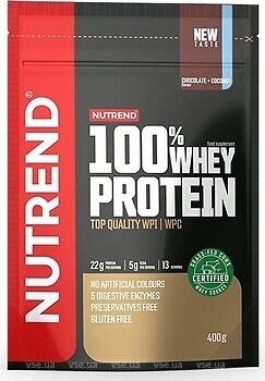 Фото Nutrend 100% Whey Protein 400 г