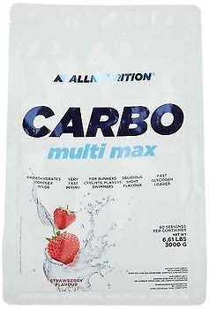 Фото All Nutrition Carbo Multi Max 3000 г Strawberry