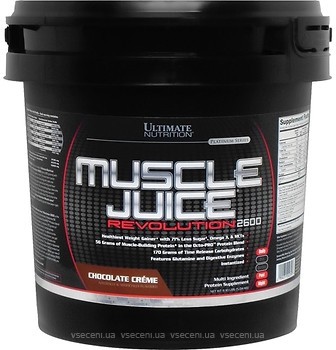 Фото Ultimate Nutrition Muscle Juice Revolution 2600 5.04 кг Chocolate Cream