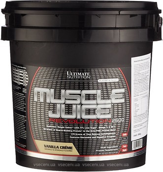 Фото Ultimate Nutrition Muscle Juice Revolution 2600 5.04 кг Vanilla Creme