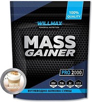 Фото Willmax Mass Gainer 2000 г Латте-Макиато