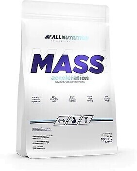 Фото All Nutrition Mass Acceleration 1000 г White Chocolate