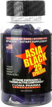 Фото Cloma Pharma Asia Black 100 капсул