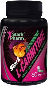Фото Stark Pharm L-Carnitine & Yohimbine 60 капсул