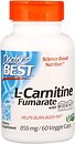 Фото Doctor's Best L-Carnitine Fumarate 855 мг 60 капсул