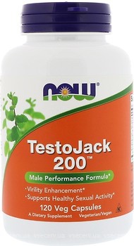 Фото Now Foods TestoJack 200 120 капсул