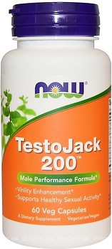 Фото Now Foods TestoJack 200 60 капсул