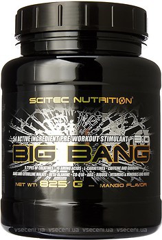 Фото Scitec Nutrition Big Bang 3.0 825 г Mango