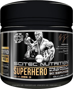 Фото Scitec Nutrition Superhero 285 г Cola-Lime
