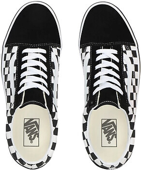 Фото Vans кеди Checkerboard Old Skool Platform (VN0A3B3UHRK1)