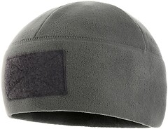 Фото M-Tac шапка с липучкой Watch Cap Elite флис (270 г/м2) Grey (40017011)
