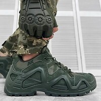 Фото AK Tactical кросівки тактичні на зносостійкій підошві олива