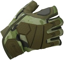 Фото Kombat UK Alpha Fingerless Tactical Gloves Multicam