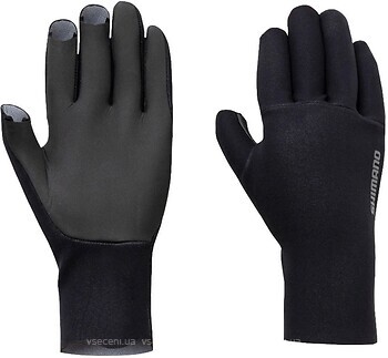 Фото Shimano Chloroprene EXS 3 Cut Gloves Black