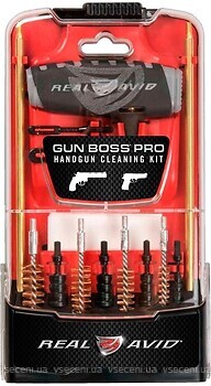 Фото Real Avid набір для чищення зброї Boss Pro Handgun Cleaning Kit (AVGBPRO-P)