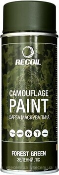 Фото RecOil Camouflage Paint 400 мл Forest Green Зелений ліс (HAM103)